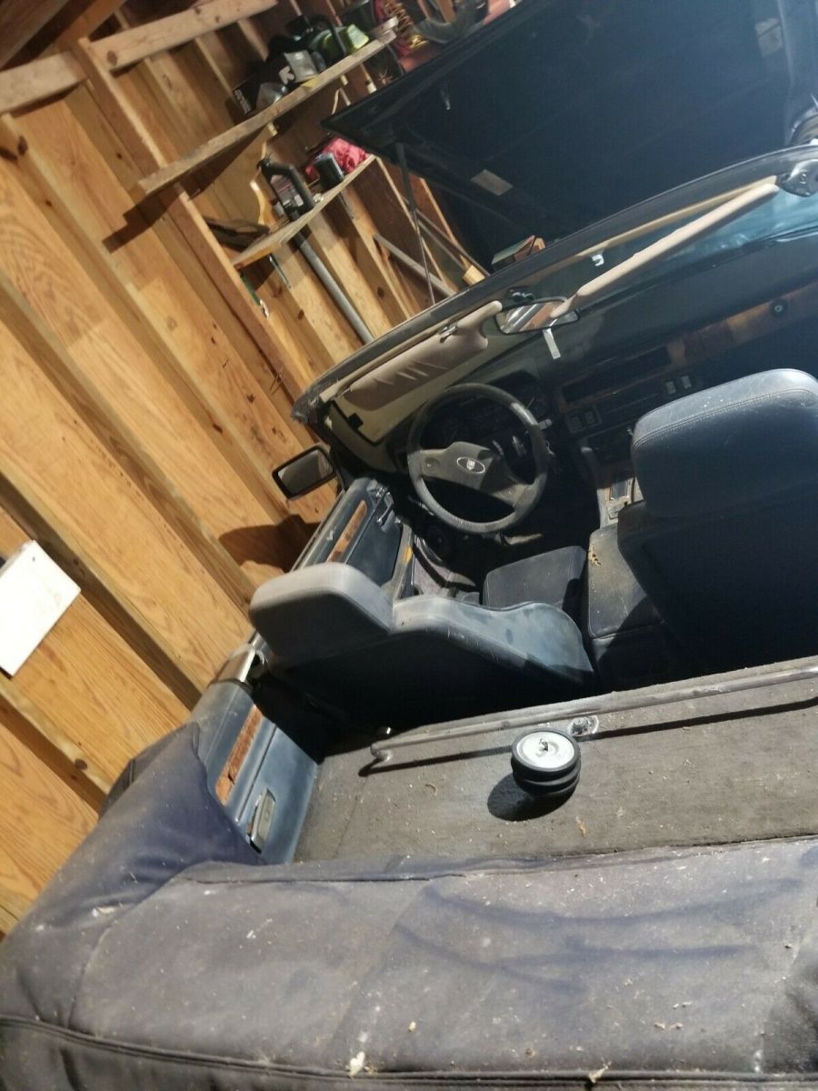 1989 Blue Jaguar XJS Convertible