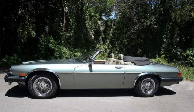 19900000 Teal Jaguar XJS Convertible