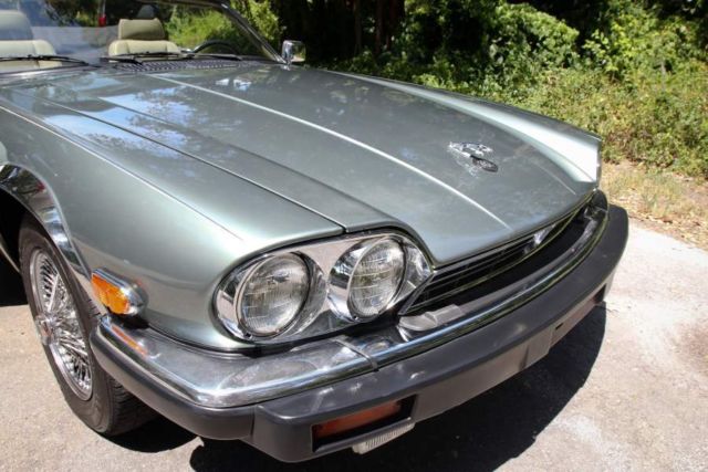 19900000 Teal Jaguar XJS Convertible
