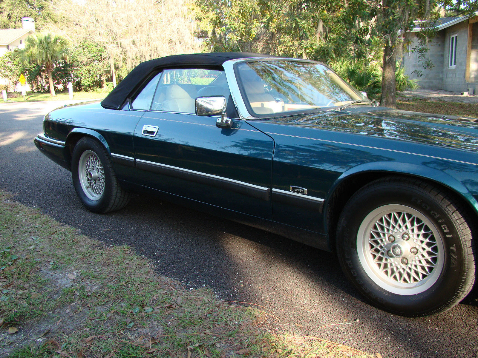 1994 BLUE/GREEN Jaguar XJS Convertible