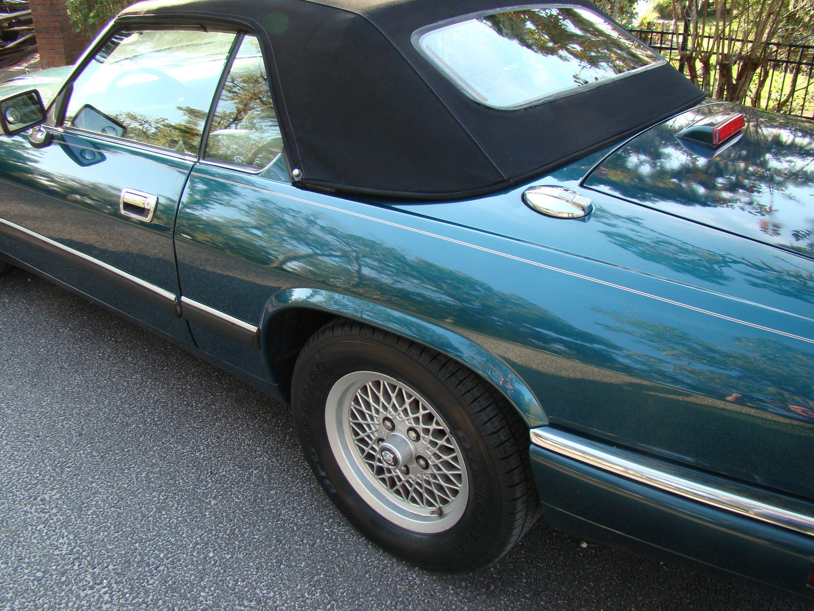 1994 BLUE/GREEN Jaguar XJS Convertible