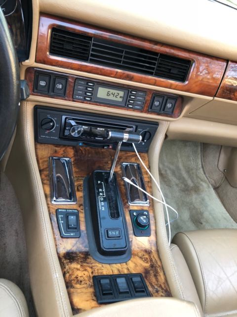 1994 Black Jaguar XJS Convertible