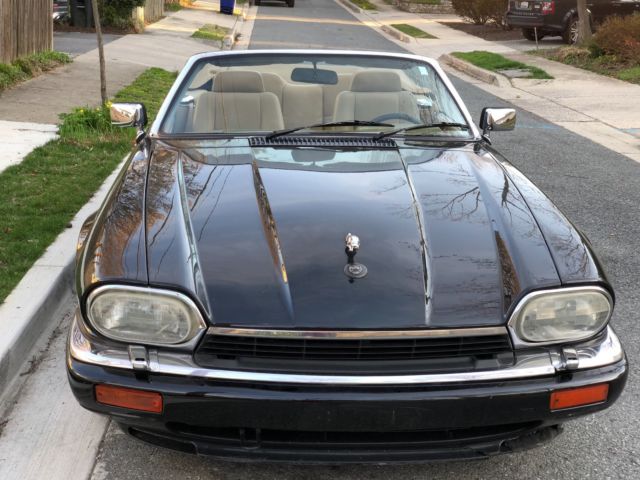 1994 Black Jaguar XJS Convertible