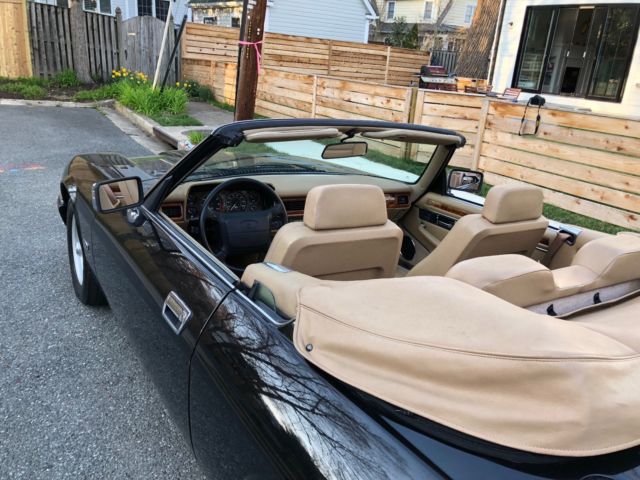 1994 Black Jaguar XJS Convertible