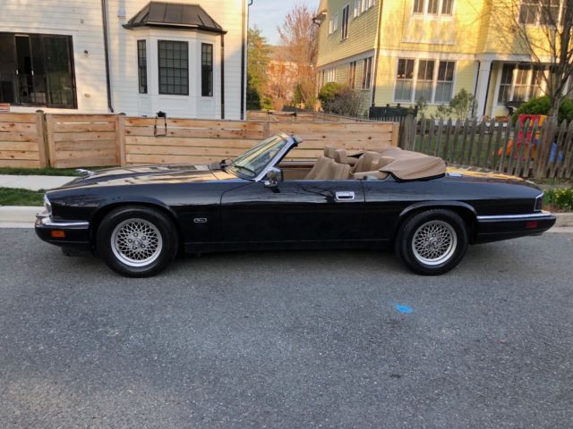 1994 Black Jaguar XJS Convertible