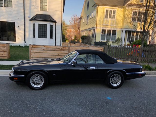 1994 Black Jaguar XJS Convertible