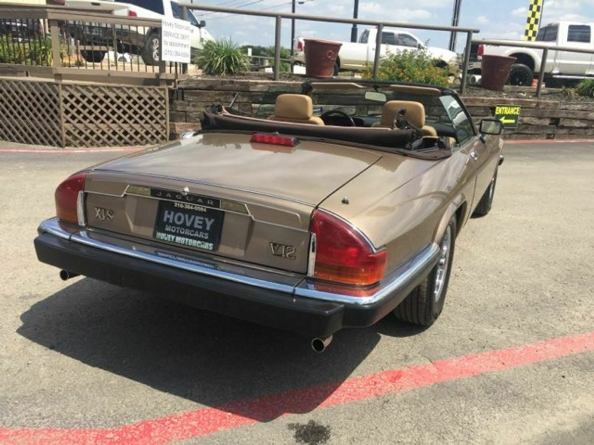 1990 Brown Jaguar XJ Convertible