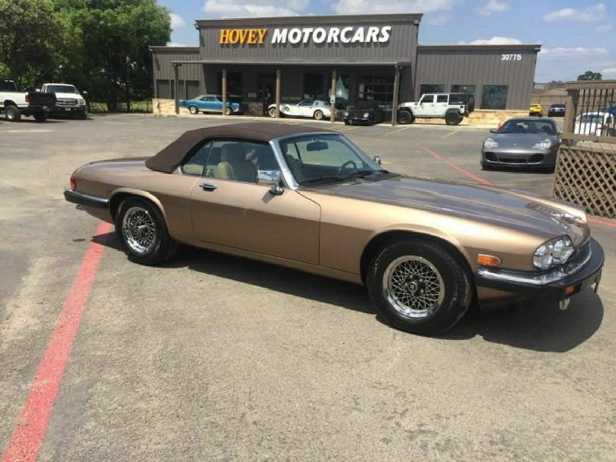 1990 Brown Jaguar XJ Convertible