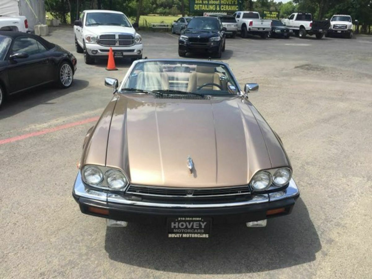 1990 Brown Jaguar XJ Convertible