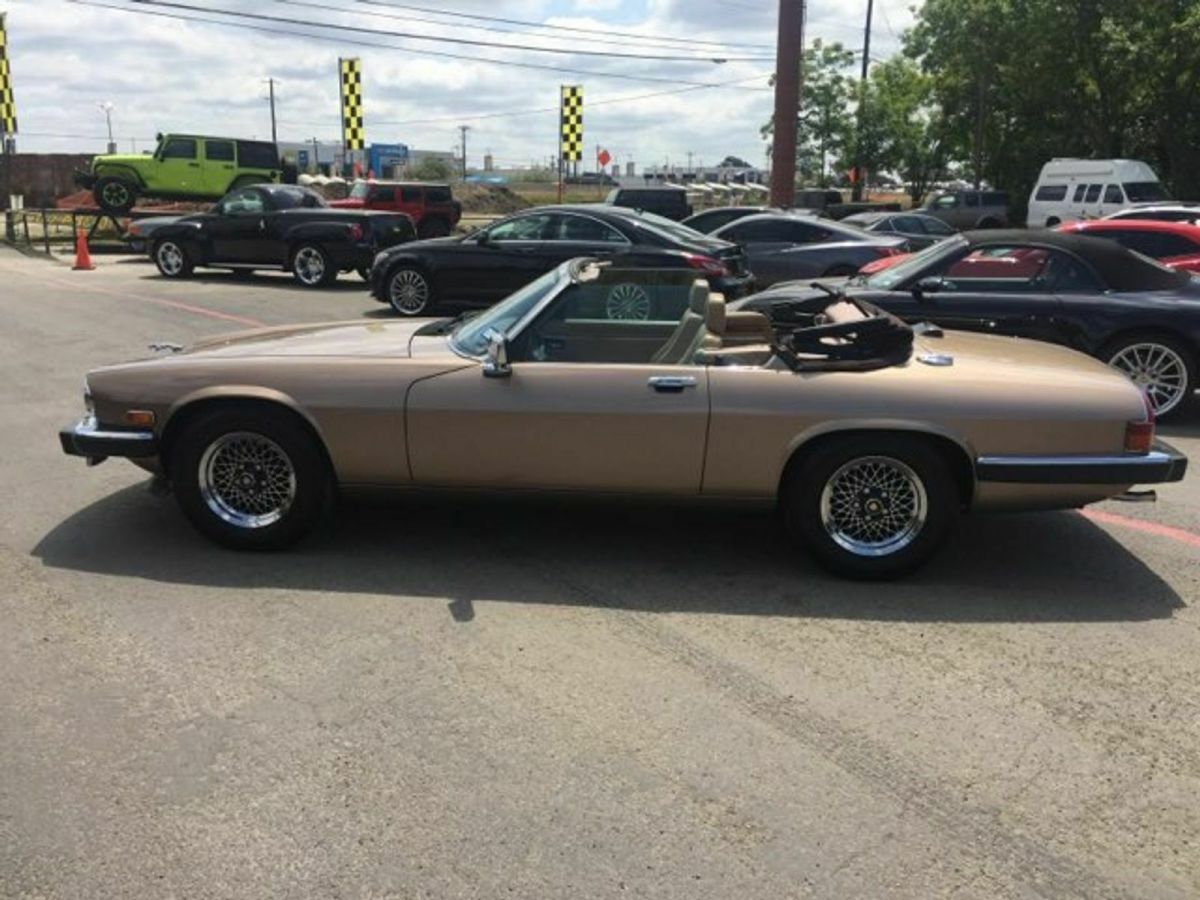 1990 Brown Jaguar XJ Convertible