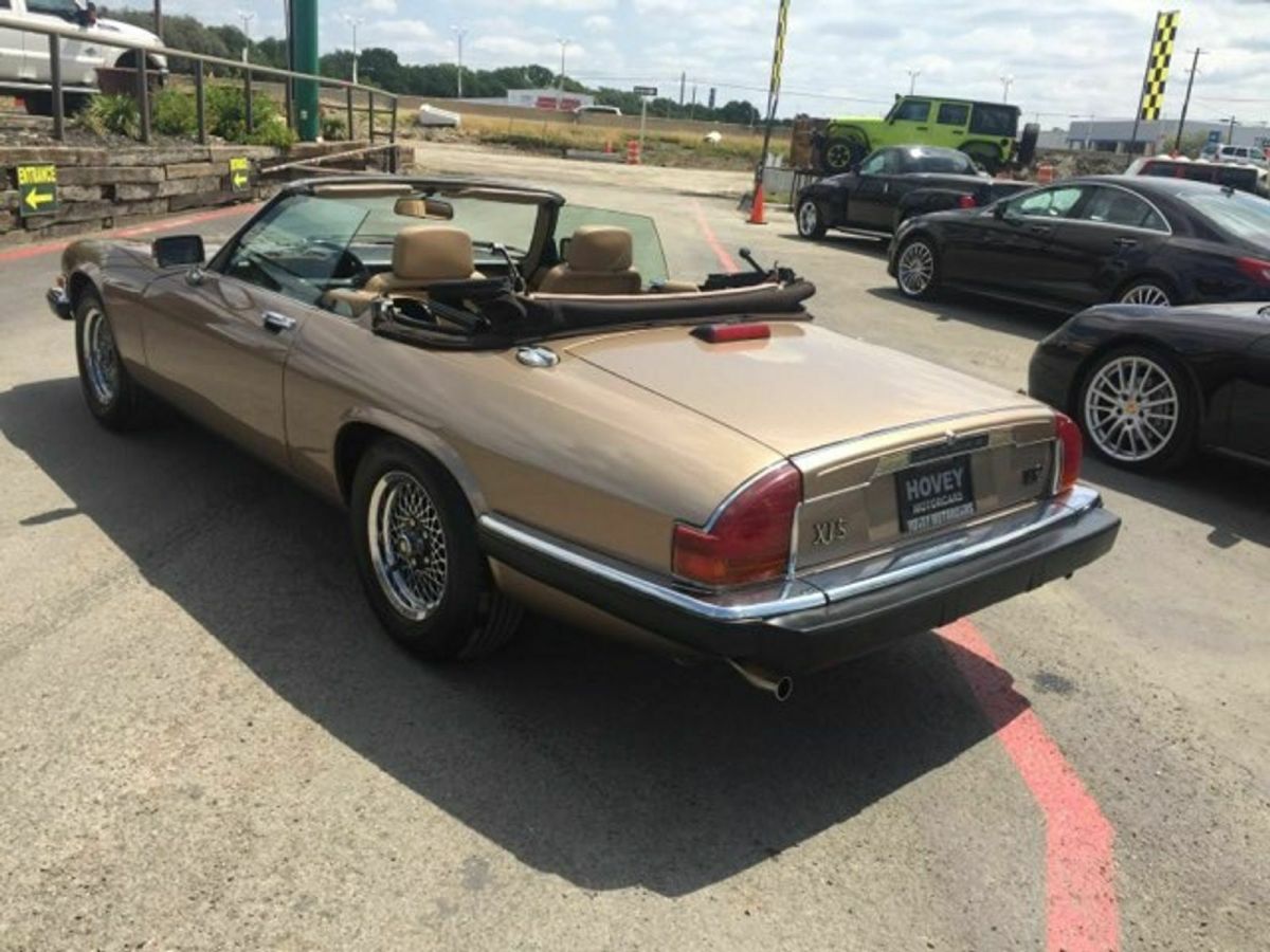1990 Brown Jaguar XJ Convertible