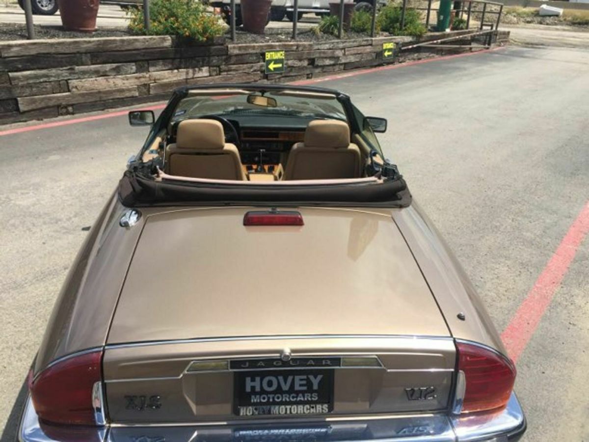 1990 Brown Jaguar XJ Convertible