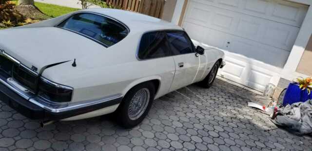 1993 White Jaguar XJS Coupe