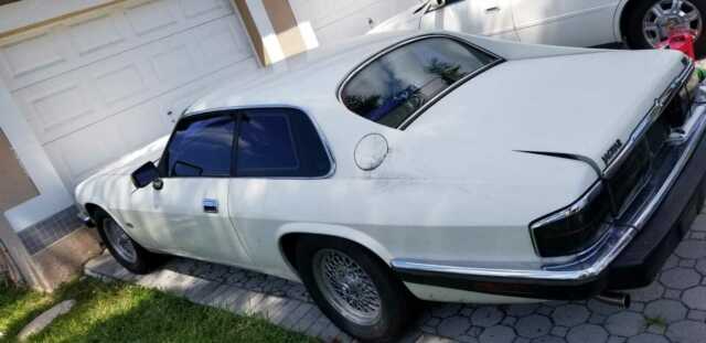 1993 White Jaguar XJS Coupe