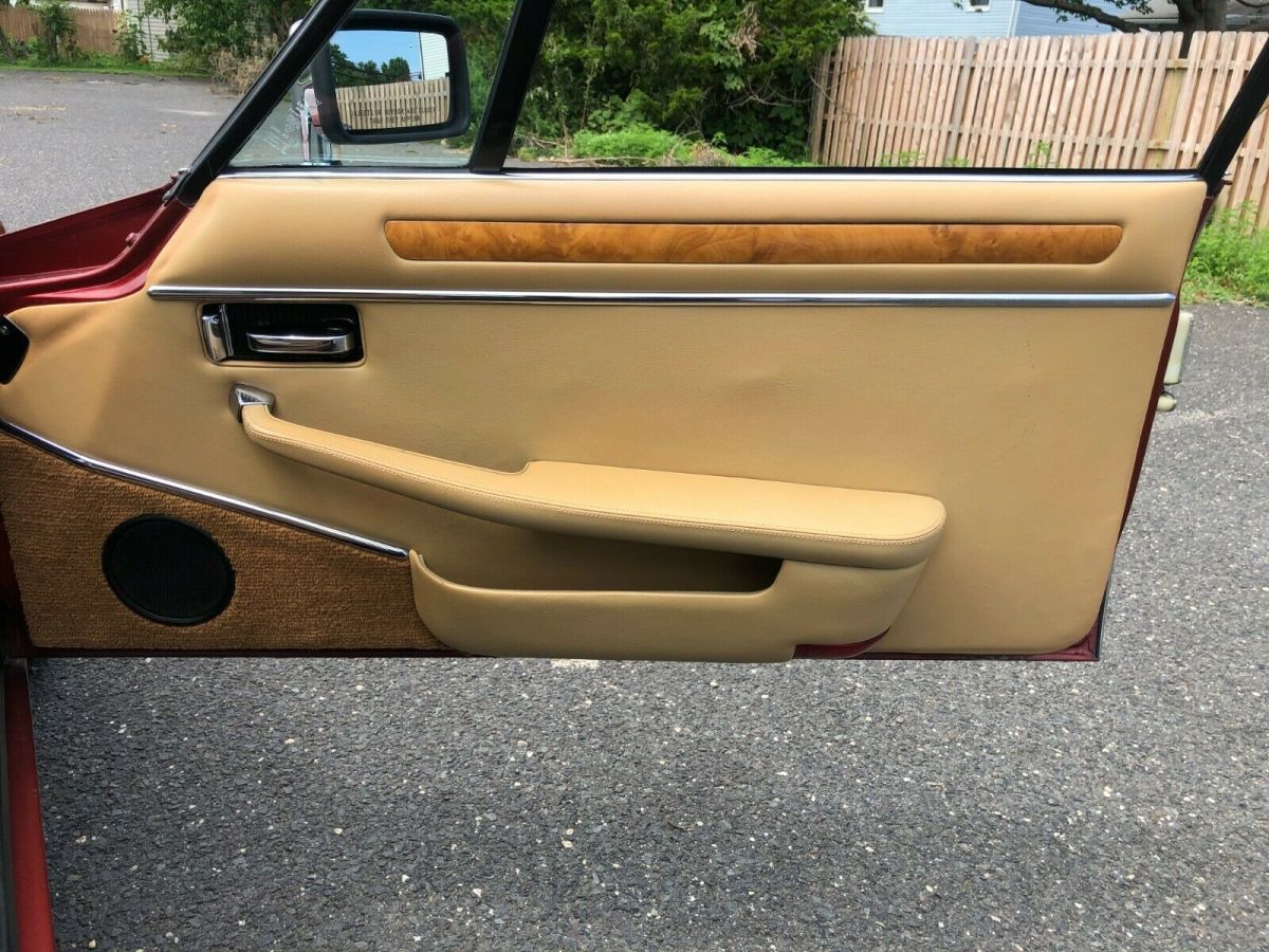 1984 Burgundy Jaguar XJ Coupe