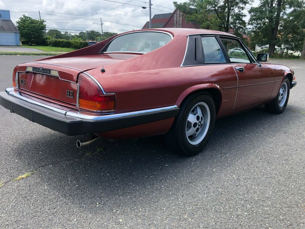 1984 Burgundy Jaguar XJ Coupe