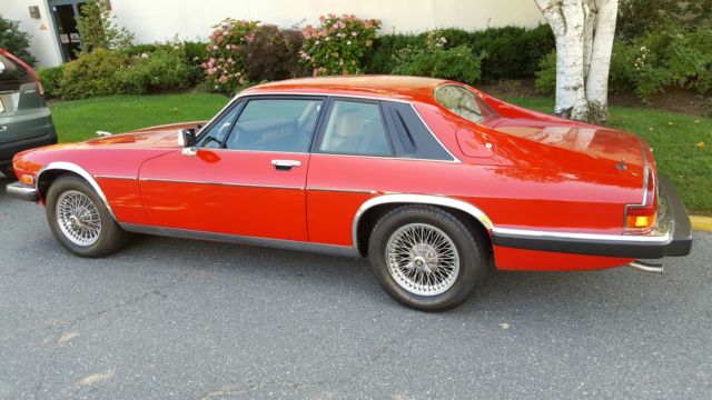 1989 RED Jaguar XJS Coupe