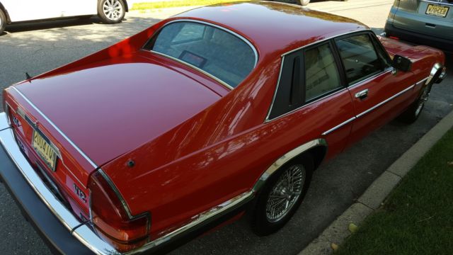 1989 RED Jaguar XJS Coupe