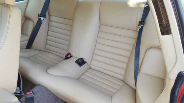 1989 RED Jaguar XJS Coupe
