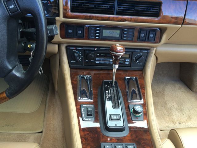 1994 Burgundy Jaguar XJS Convertible