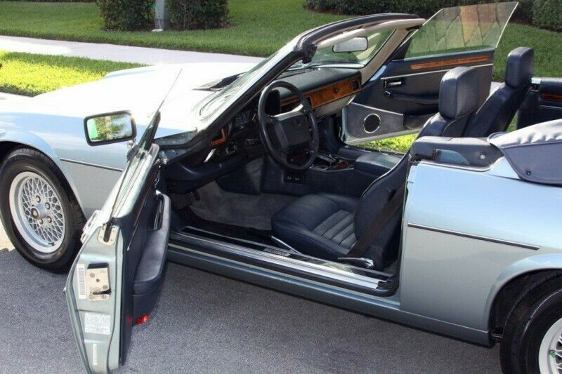 1990 Blue Jaguar XJS Convertible