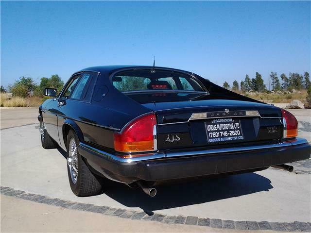1990 Black Jaguar XJS coupe