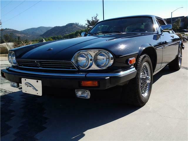 1990 Black Jaguar XJS coupe