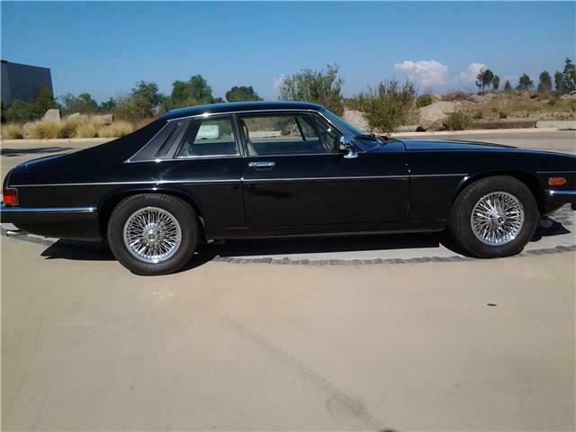 1990 Black Jaguar XJS coupe