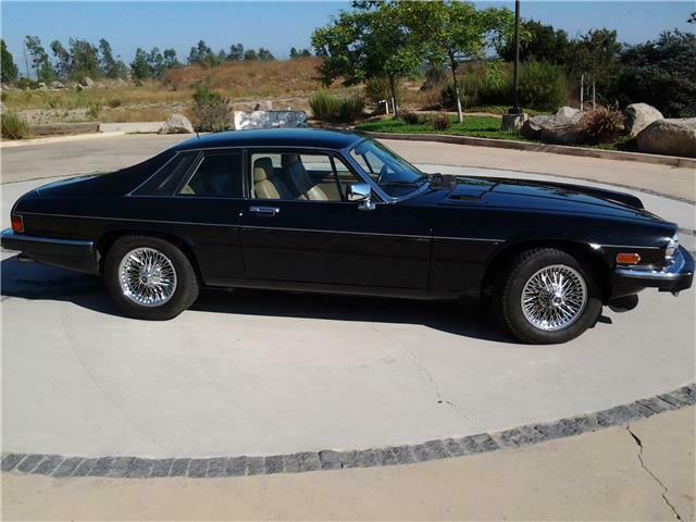 1990 Black Jaguar XJS coupe
