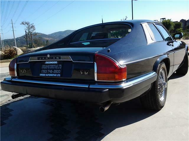 1990 Black Jaguar XJS coupe