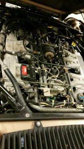 1988 Gold Jaguar XJS Convertible