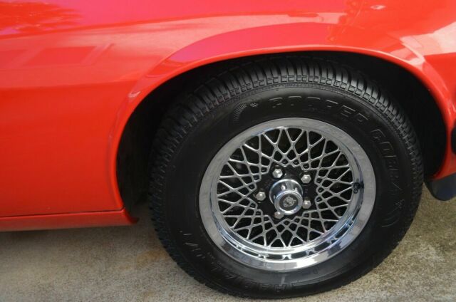 1990 Red Jaguar XJS Convertible