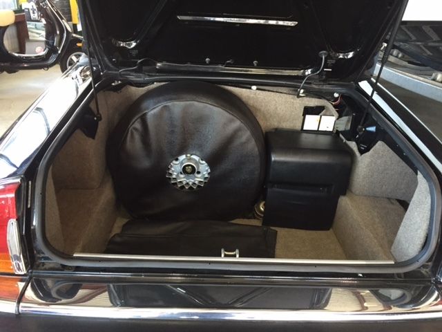 1990 Black Jaguar XJS Convertible