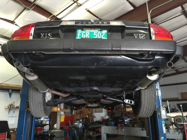1990 Black Jaguar XJS Convertible
