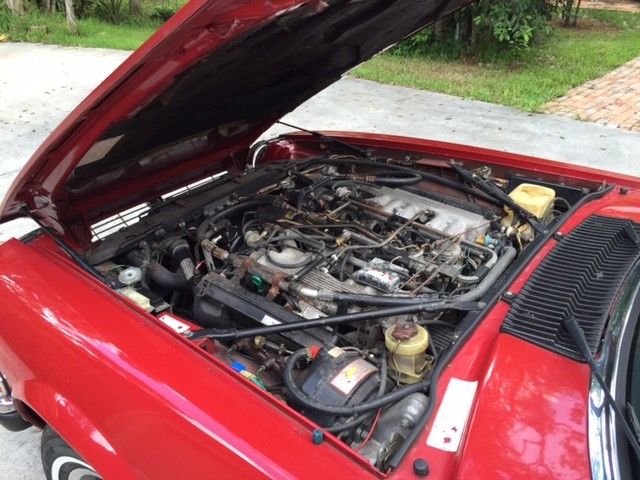 1988 Red Jaguar XJS Coupe