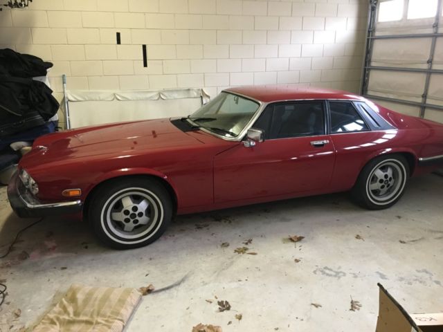 1988 Red Jaguar XJS Coupe