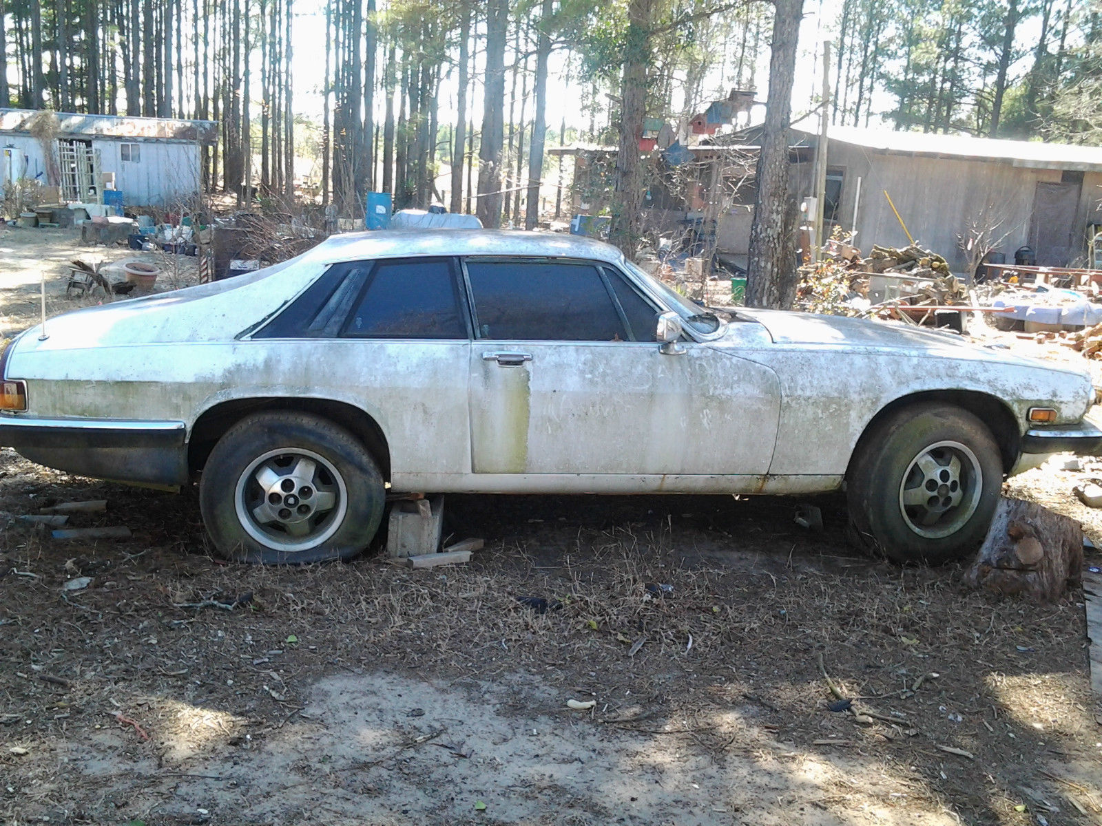 1985 White Jaguar XJS Fastback