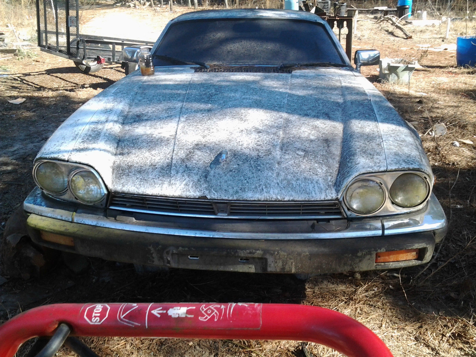 1985 White Jaguar XJS Fastback