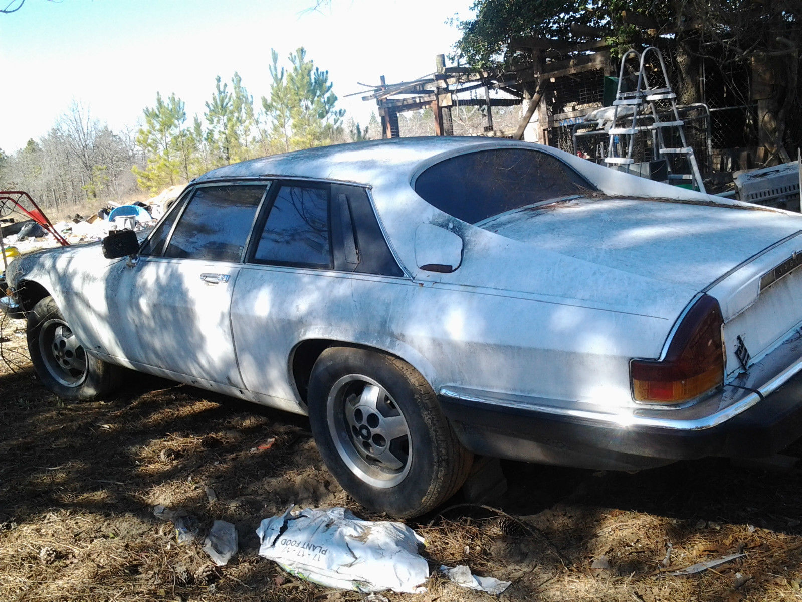 1985 White Jaguar XJS Fastback