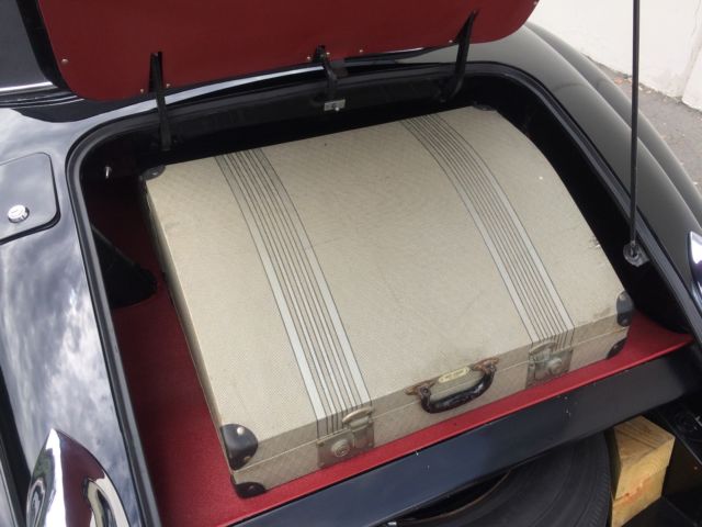 1954 Black Jaguar XK Convertible