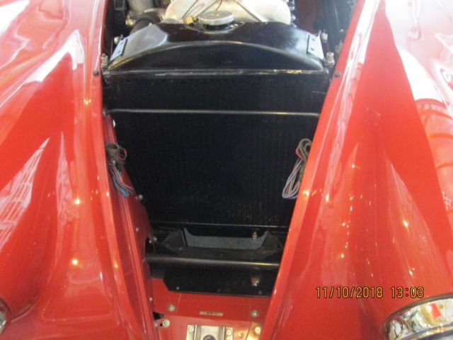 1951 Red Jaguar XK Open Two Seater