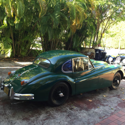 1956 dark green Jaguar Other Coupe