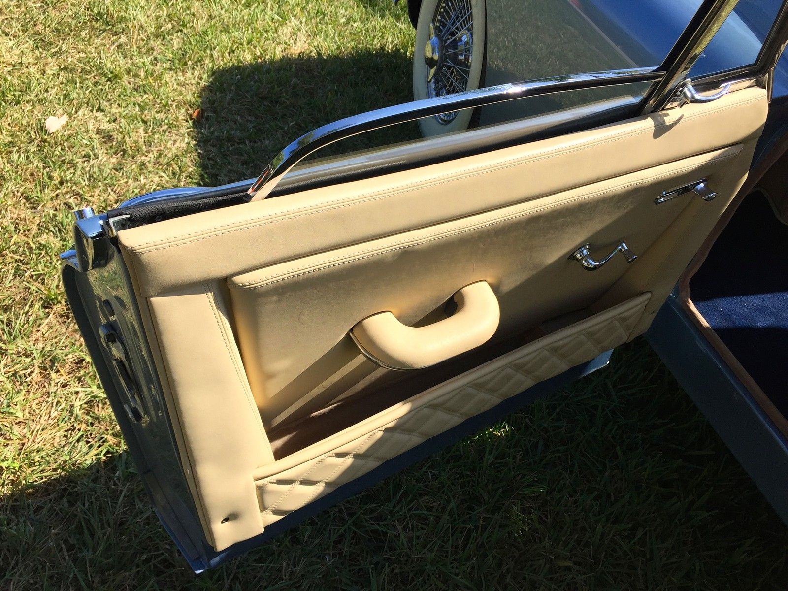 1959 Blue Jaguar XK Convertible