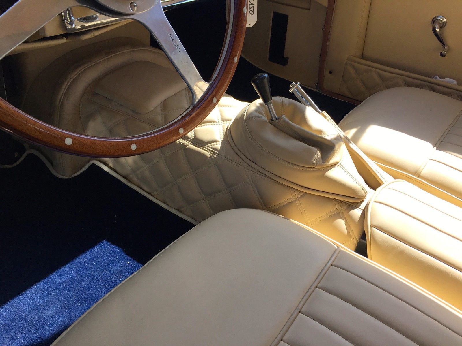 1959 Blue Jaguar XK Convertible