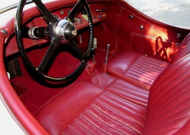 1952 White Jaguar XK Convertible