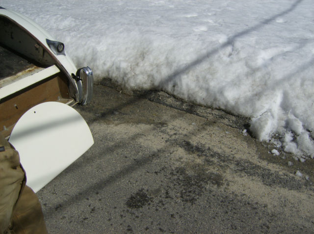 1952 White Jaguar XK Roadster Convertible