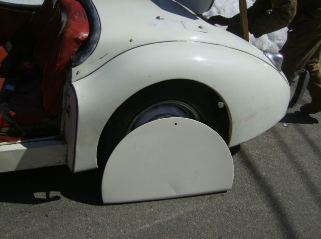 1952 White Jaguar XK Roadster Convertible