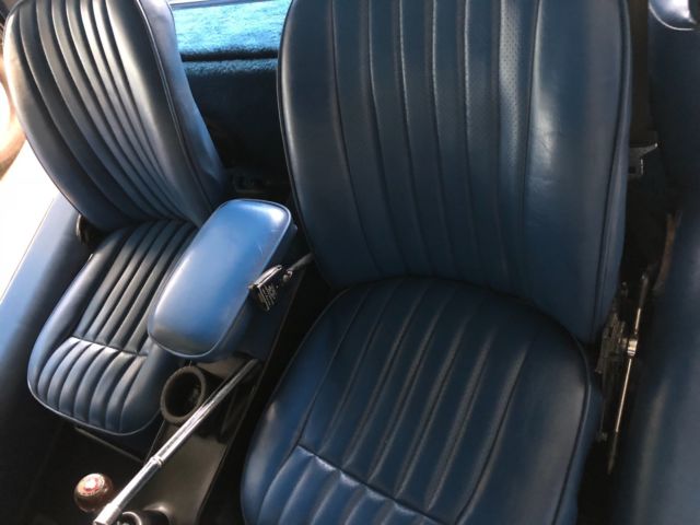 1973 Blue Jaguar E-Type Coupe