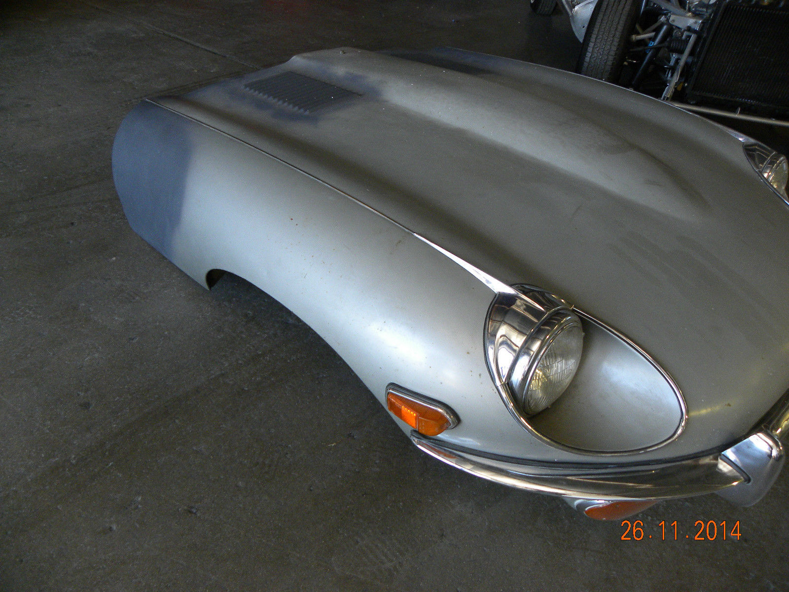 1969 Silver Jaguar E-Type