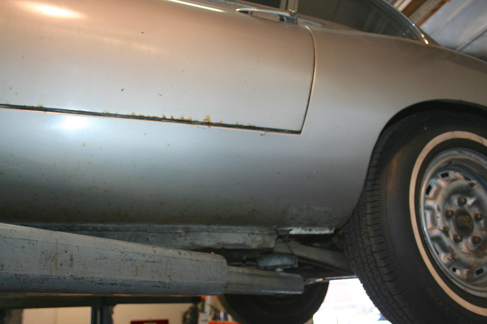 1969 Silver Jaguar E-Type